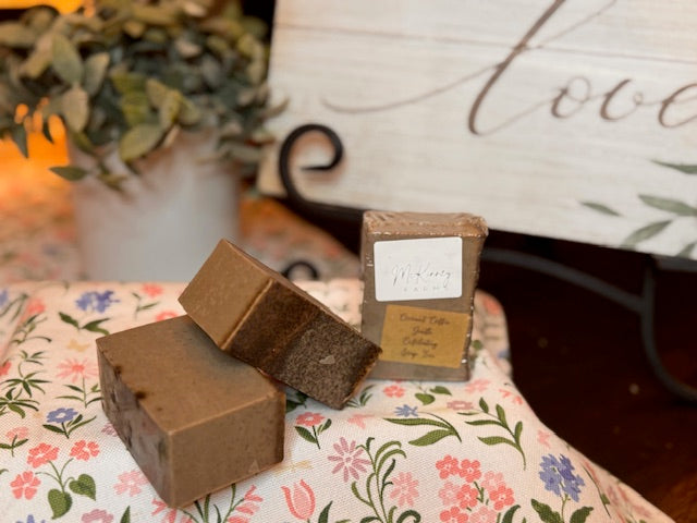 Coconut Coffee Exfoliating Soap Bar