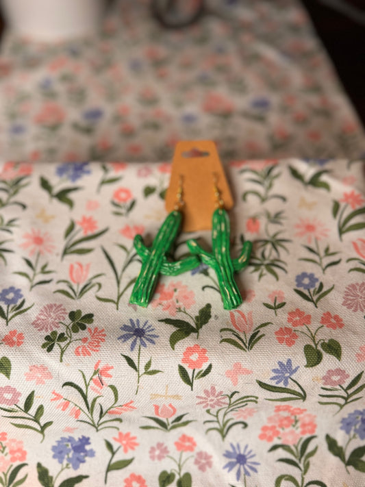 Cactus Earrings