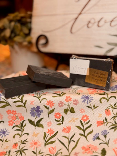 Cedarwood Beard Shampoo and Shave Bar