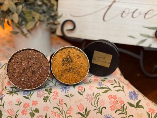 Lavender Raw Sugar Scrub
