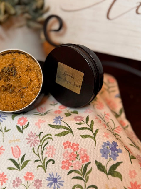 Lavender Raw Sugar Scrub