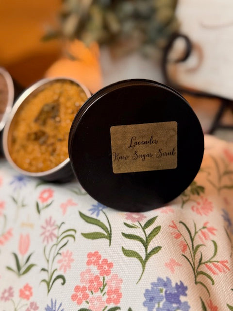 Lavender Raw Sugar Scrub