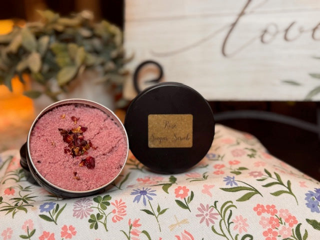 Rose Sugar Scrub