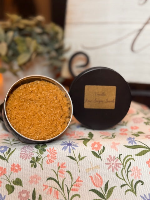 Vanilla Raw Sugar Scrub