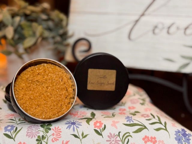 Vanilla Raw Sugar Scrub
