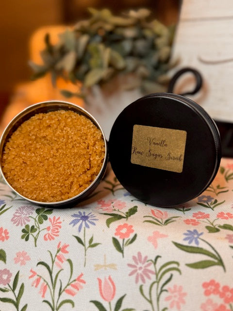 Vanilla Raw Sugar Scrub